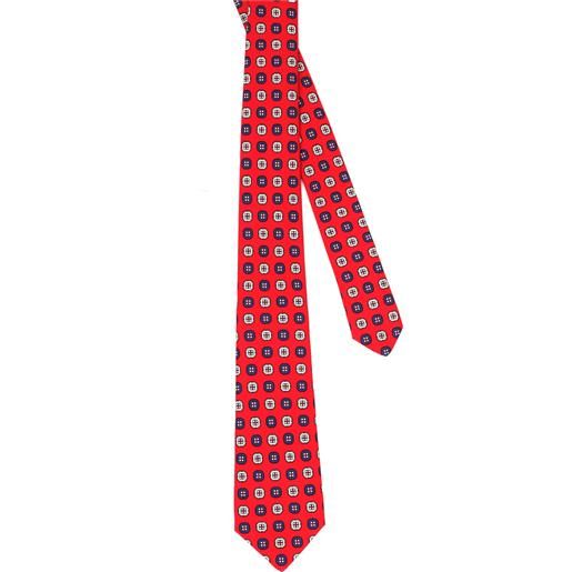 Kiton cravatte cravatte uomo rosso
