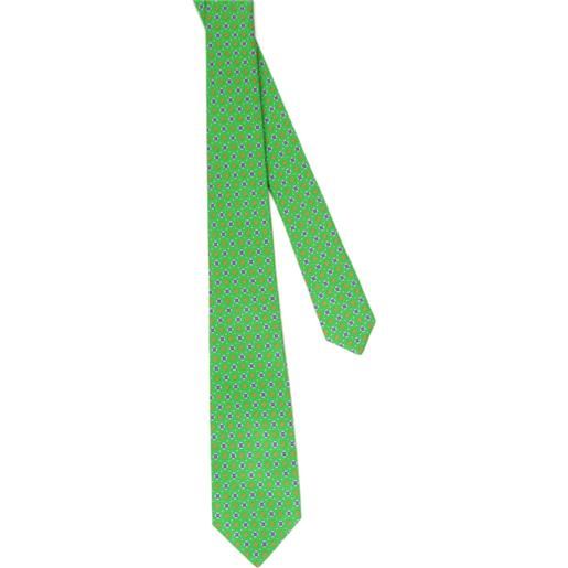 Kiton cravatte cravatte uomo verde