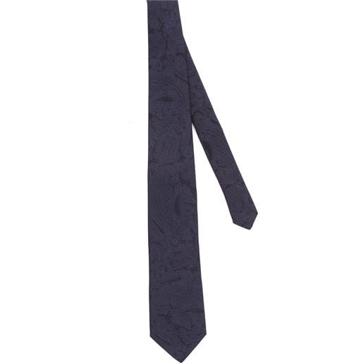 Etro cravatte cravatte uomo blu
