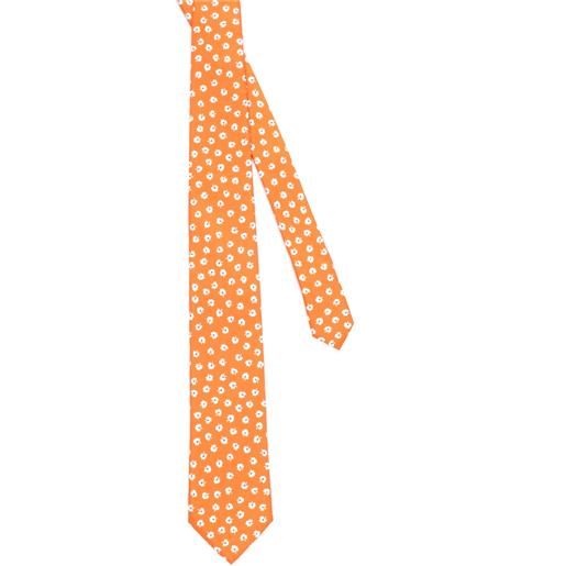 Rosi Collection cravatte cravatte uomo arancione