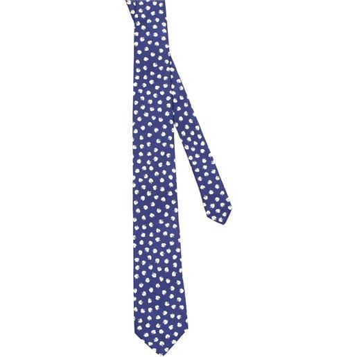Rosi Collection cravatte cravatte uomo blu