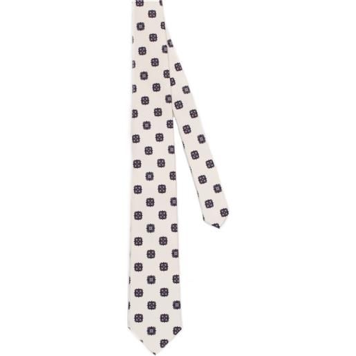 Rosi Collection cravatte cravatte uomo bianco