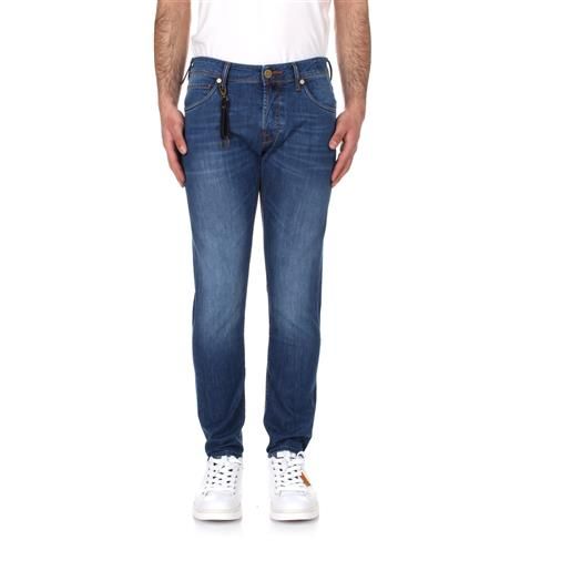 Incotex Blue Division jeans slim uomo blu