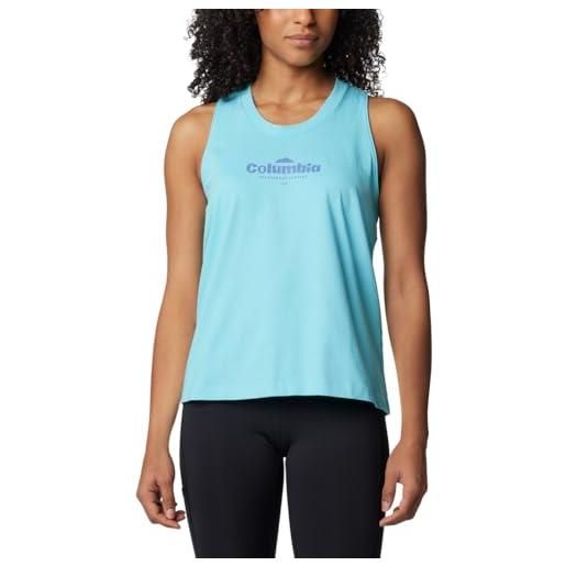Columbia north cascades tank, canotta donna, sage leaf, elevated high two, 