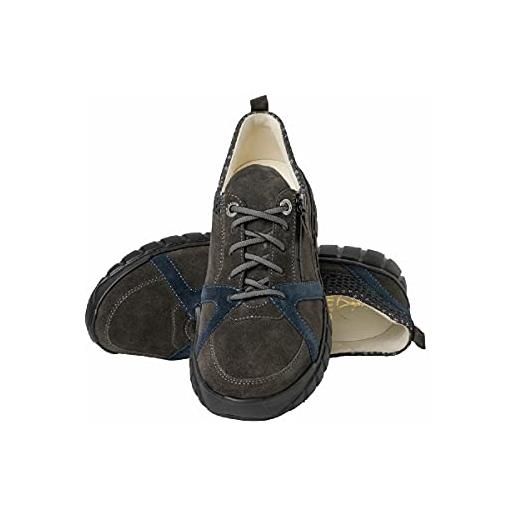 Ganter evo donna h, stivaletto, nero, 39 eu larga