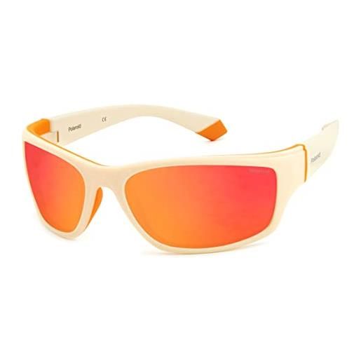 Polaroid pld 2135/s sunglasses, ixn/oz whte orange, 65 men's