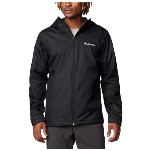 Columbia inner limits iii jacket, chaqueta de lluvia impermeable uomo, black, 