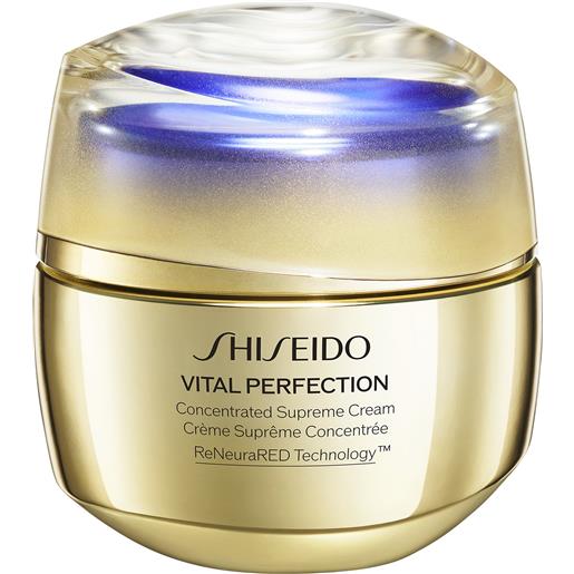 Shiseido concentrated supreme cream 50ml tratt. Lifting viso 24 ore, tratt. Viso 24 ore antirughe