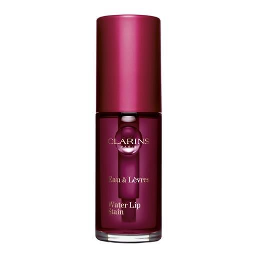 Clarins water lip stain gloss, rossetto mat 04 violet water