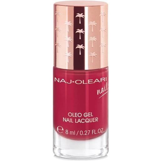 Naj Oleari oleo gel nail lacquer smalto effetto gel 23 rosso ribes