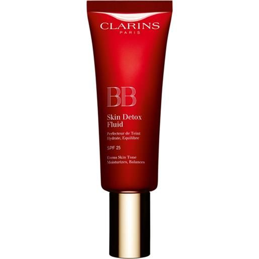 Clarins bb skin detox fluid spf 25 45ml bb cream, bb cream 02 medium