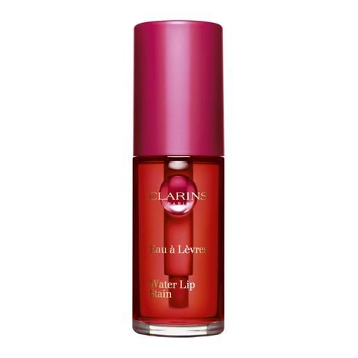 Clarins water lip stain gloss, rossetto mat 01 rose water