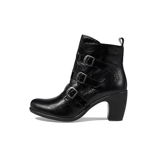 Fly London klea012fly, stivaletto donna, nero, 40 eu