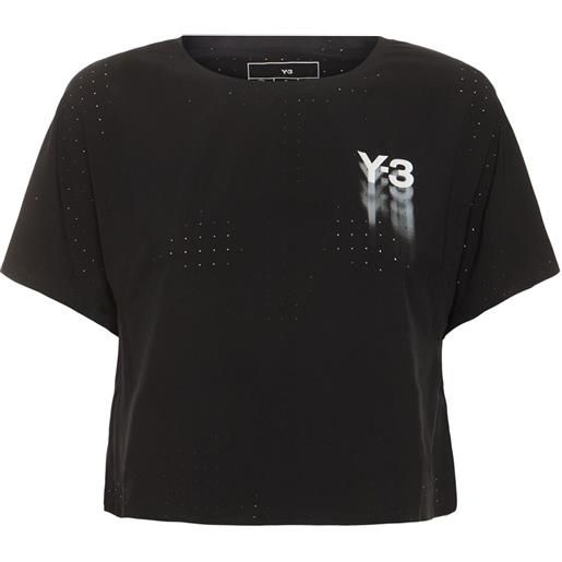 Y-3 t-shirt cropped running