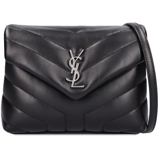 SAINT LAURENT borsa toy loulou matelassé lucida