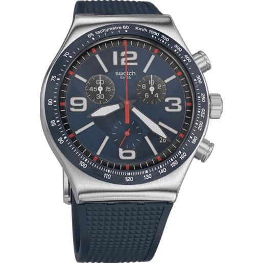 Swatch orologio cronografo Swatch blue grid