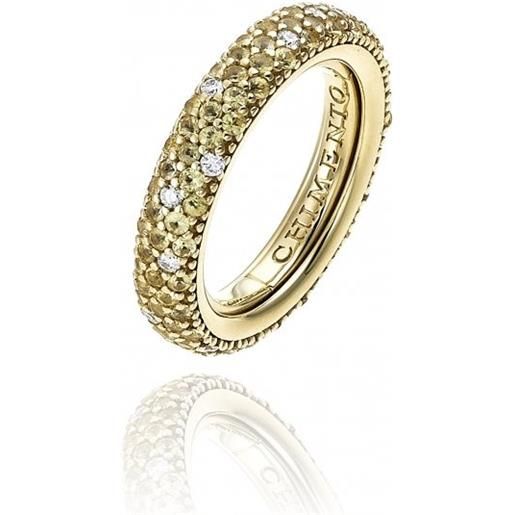 Chimento anello Chimento forever star in oro giallo con zaffiri gialli e diamanti