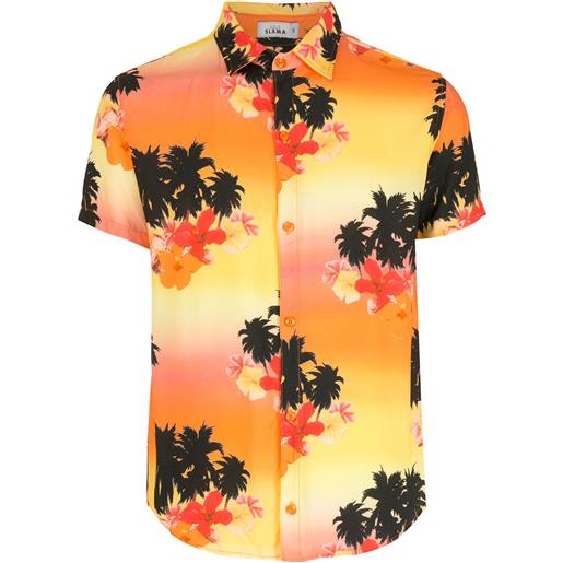Amir Slama camicia ilha de hibiscus - multicolore