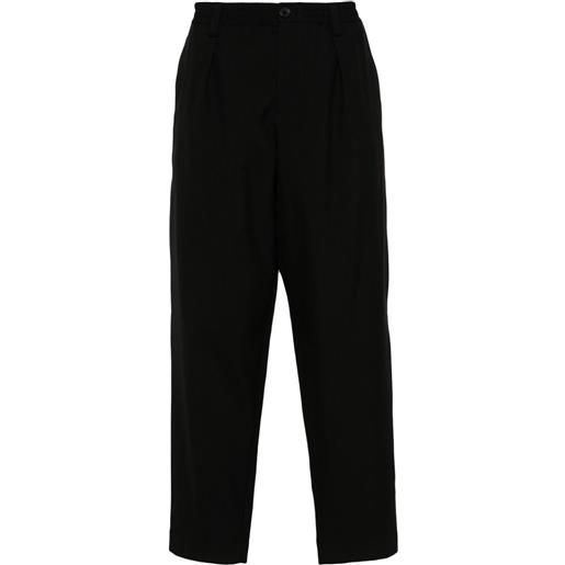 Marni pantaloni affusolati crop - nero