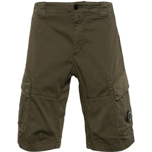 C.P. Company shorts con applicazione - verde