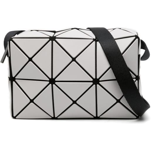 Bao Bao Issey Miyake borsa a tracolla con design geometrico - grigio