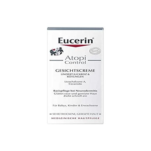 Eucerin atopi. Control crema viso lenitiva antiprurito pelle atopica 50 ml