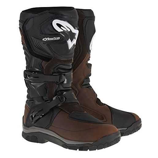 Alpinestars corozal adventure drystar boots oiled leather marrone nero 8