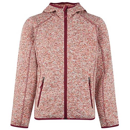 Mckinley skeena, sotto giacche unisex bambini, mélange/red, 116