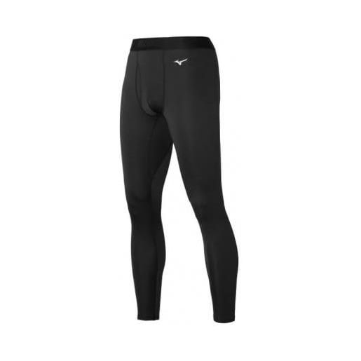 Mizuno breath thermo mid weight long tight black m