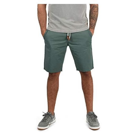 b BLEND blend ragna - chino shorts da uomo, taglia: xl, colore: balsam green (77189)