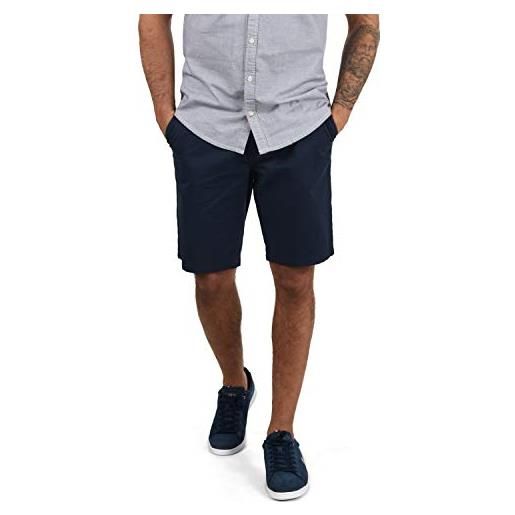 b BLEND blend ragna - chino shorts da uomo, taglia: l, colore: lead gray (70036)
