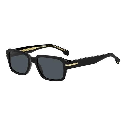 HUGO BOSS boss occhiali da sole 1596/s black/grey 53/19/145 uomo