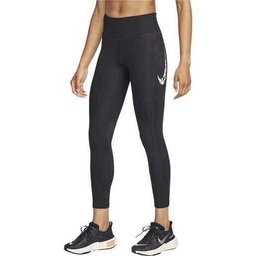 NIKE swoosh fast women's mid-rise 7 tights running donna