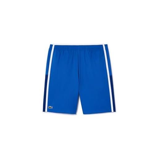Lacoste-men s shorts-gh314t-00, blu/azzurro/blu navy/bianco, l