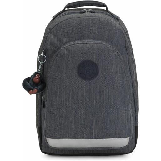 Kipling back to school zaino per l'aula 43 cm scomparto per computer portatile grigio