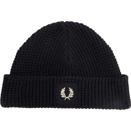 FRED PERRY beanie patch waffle