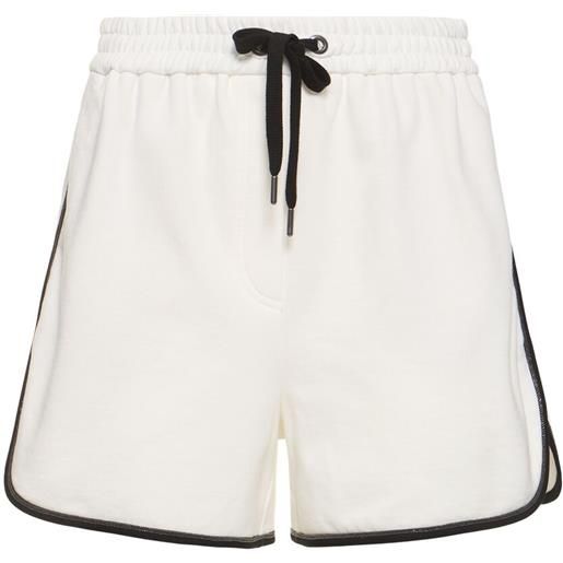 BRUNELLO CUCINELLI shorts in jersey di cotone