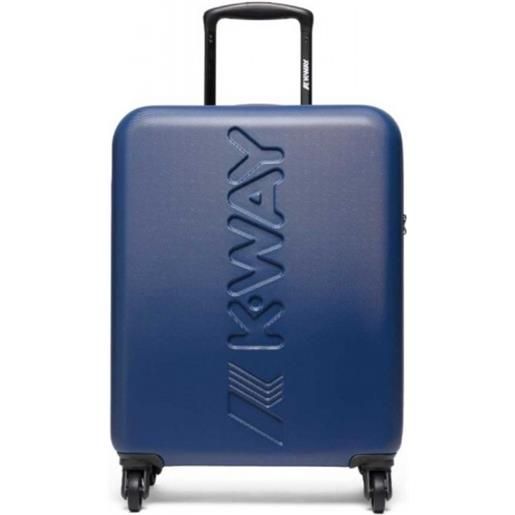 K-Way trolley bagaglio a mano k way blue depth l19