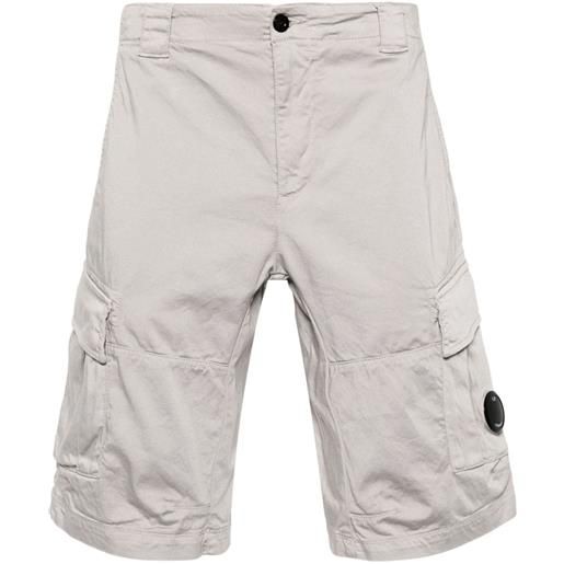C.P. Company shorts con applicazione - grigio