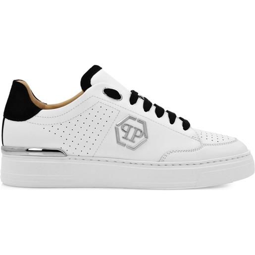 Philipp Plein sneakers con monogramma - bianco