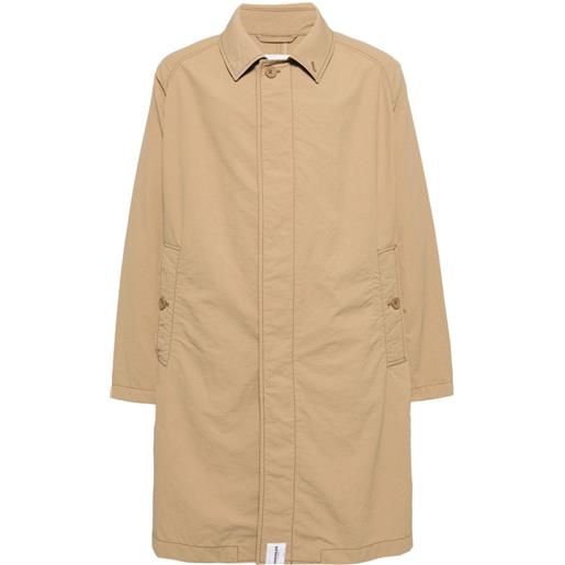 CHOCOOLATE trench monopetto - marrone