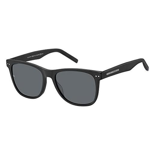Tommy Hilfiger th 1712/s sunglasses, mtt black, 54 unisex-adult