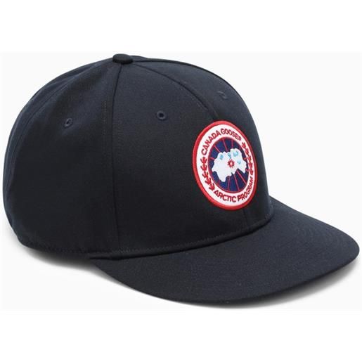 Canada Goose cappello da baseball blu con patch