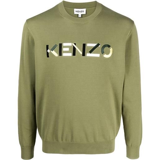 KENZO maglione con logo kenzo