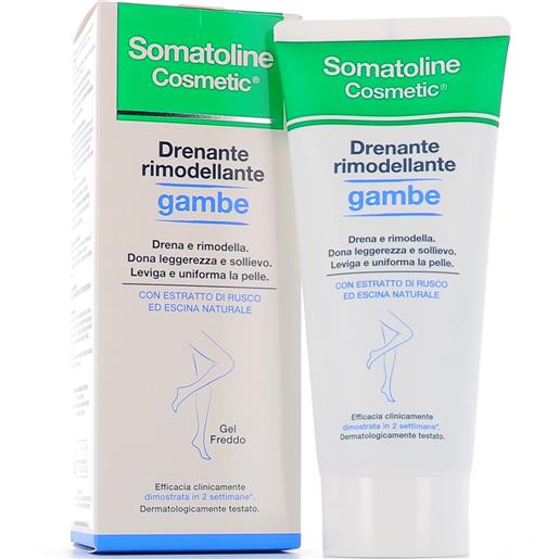 Somatoline Cosmetic somatoline c drenante gambe gel freddo 200ml
