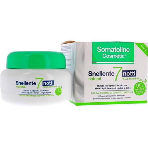 Somatoline Cosmetic snellente natural 7 notti 400ml