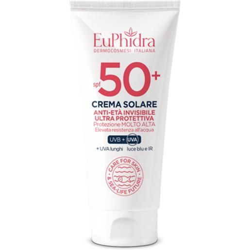 Zeta Farmaceutici euphidra spf50+ crema solare anti-età invisibile ultraprotettiva 50ml