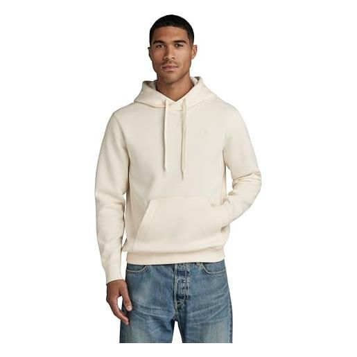 G-STAR RAW premium core hooded sweater donna , beige (eggnog d16121-c235-g076), m