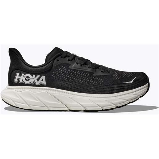 Hoka scarpe running uomo arahi 7 black/white