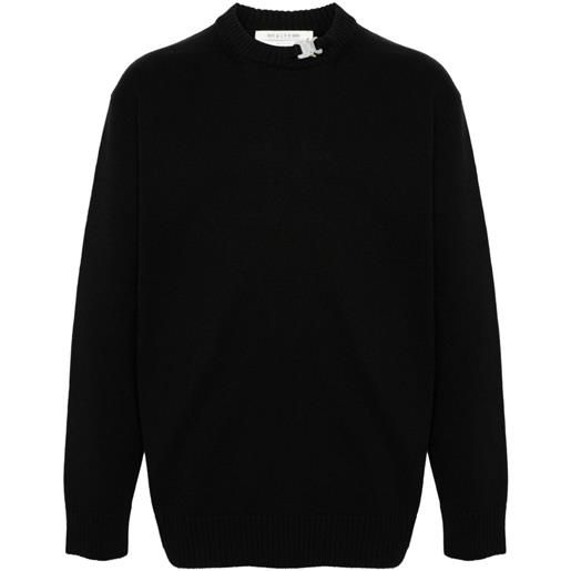 1017 ALYX 9SM maglione con fibbia - nero